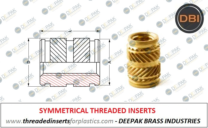 Symmetrical Heat Inserts 